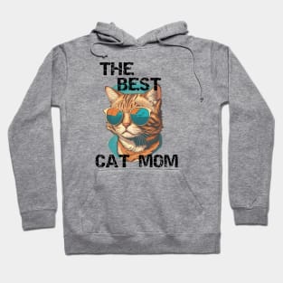 VINTAGE BEST CAT MOM , the best gift for cat lovers Hoodie